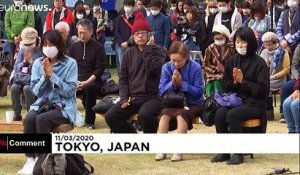 Le Japon commémore sobrement le tsunami de 2011, en raison du Covid-19