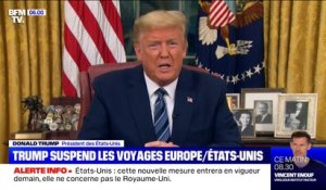 Coronavirus: pourquoi Donald Trump a choisi d'interdire aux Européens d'entrer aux États-Unis