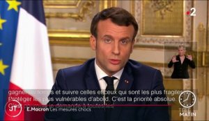 Coronavirus : les mesures chocs d'Emmanuel Macron