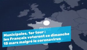 Municipales, 1er tour : les Français voteront ce dimanche 15 mars malgré le coronavirus