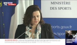 Coronavirus: Roxana Maracineanu assure que "le monde sportif s'est déjà mis en ordre de marche"