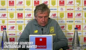 Coronavirus : Gourcuff (Nantes) maintient les entraînements et ne veut pas laisser ses joueurs dans la nature