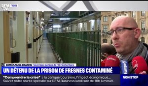 Fresnes: Emmanuel Baudin (FO Pénitentiaire) craint que le coronavirus "se propage comme une traînée de poudre" dans les prisons