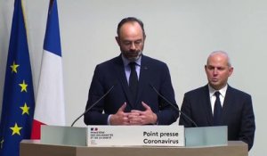 Edouard Philippe - Sur la base des simulations de la progression de l'épidémie, j’ai décidé, en lien avec le président de la République, la fermeture à compter de ce soir minuit de tous les lieux