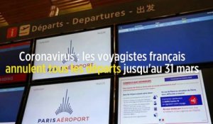 Coronavirus : les voyagistes français annulent tous les départs jusqu'au 31 mars