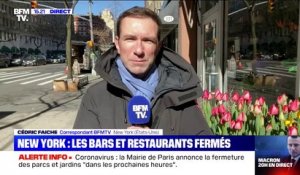 Coronavirus: New York et Los Angeles décident de fermer bars et restaurants