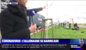Coronavirus: barrage filtrant à la frontière franco-allemande