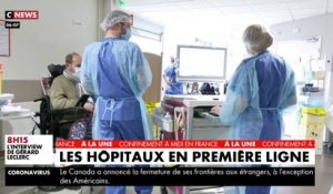 Coronavirus : les hôpitaux en première ligne