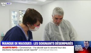 Coronavirus: les soignants désemparés par le manque de masques