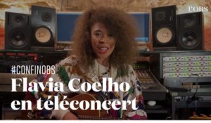 Confinée à cause du coronavirus, Flavia Coelho joue "Temontou"en téléconcert en exclusivité pour "l'Obs"