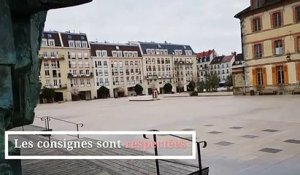 Fontainebleau à l'heure du confinement. Mercredi 18 mars 2020