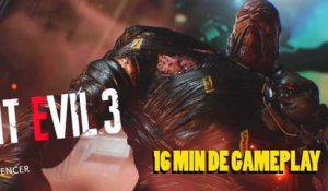 Resident Evil 3 Remake - Nos 16 min de gameplay face au Nemesis