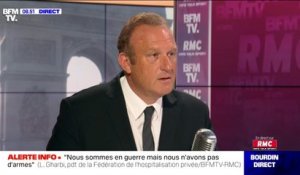 Coronavirus: "On paye aujourd'hui la conséquence de cette politique d'austérité", estime le président de la fédération de l'hospitalisation privée