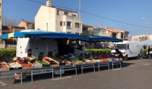 Martigues : Un marché de Jonquières assez calme ce matin