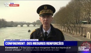 Pour le préfet de police de Paris, "il n'est pas possible d'envisager de partir en week-end ou en vacances"