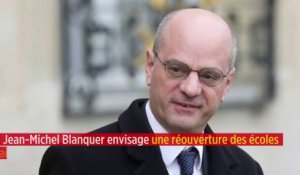 Jean-Michel Blanquer envisage une réouverture des écoles le 4 mai
