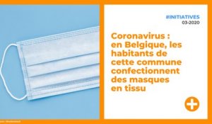 Coronavirus : en Belgique, les habitants de cette commune confectionnent des masques en tissu