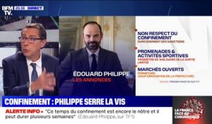 Confinement: Edouard Philippe serre la vis