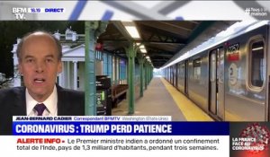 Coronavirus: aux Etats-Unis, Donald Trump commence à perdre patience