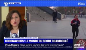 Sport en confinement : les conseils de Roxana Maracineanu, ministre des Sports