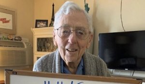 Sa fête pour ses 101 ans annulée, il espère récolter 101 000 likes comme cadeau d'anniversaire