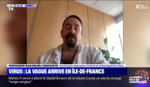 Jean-Michel Constantin, anesthésiste à la Pitié-Salpêtrière: "On se demande quand est-ce que l'afflux va diminuer"