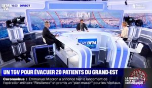 Un TGV pour évacuer 20 patients du Grand-Est (2) - 26/03