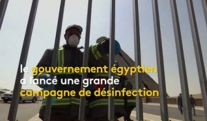Coronavirus : l’Egypte désinfecte les pyramides de Gizeh