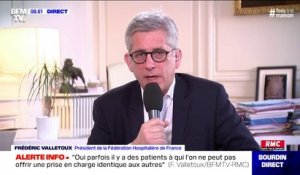 "Aujourd'hui, les cliniques sont mises à contribution" Le président de la fédération hospitalière de France assure que le travail est réparti dans toutes les régions