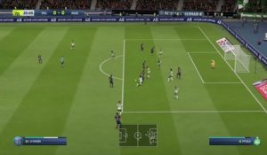 PSG - ASSE sur FIFA 20 : résumé et buts (L1 - 33e journée)