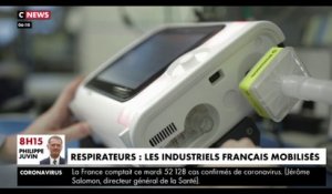 Respirateurs : les industriels français mobilisés