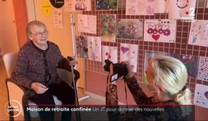 Isère : confinés, des résidents tournent... un journal télévisé