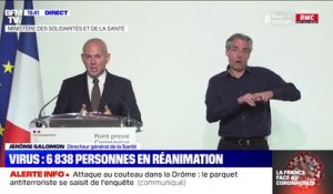 Jérôme Salomon (directeur général de la Santé): "Nous déplorons 7560 décès en France"