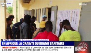Coronavirus: le chef de mission MSF à Bamako évoque "de nouveaux cas tous les jours" au Mali