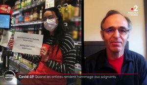 Coronavirus : les artistes français chantent pour les soignants