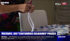 Masques: à Barsac en Gironde, des "couturières solidaires" très prisées