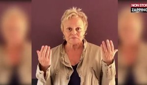 Muriel Robin : Son cours d’anglais hilarant en plein confinement (Vidéo)