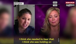 Coronavirus : Une journaliste en larmes face à un témoignage déchirant (Vidéo)