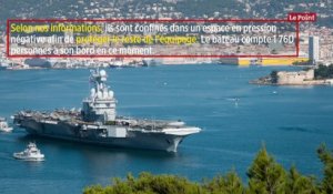 Coronavirus : des dizaines de cas suspects à bord, le « Charles de Gaulle » rentre à Toulon