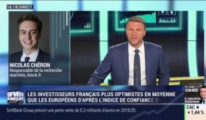 Nicolas Chéron (Binck.fr) : les investisseurs français plus optimistes en moyenne que les européens d'aprés l'indice de confiance Binck - 13/04