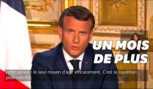 Emmanuel Macron annonce un allongement du confinement dans son discours du 13 avril