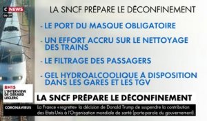 La SNCF prépare le déconfinement