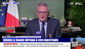 Bruno Le Maire: "S'il y a un secteur dans lequel les reports de charges sociales et fiscales doivent se transformer en annulation c'est bien celui de la restauration"