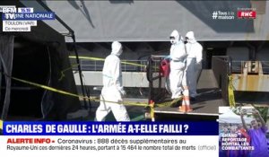 Coronavirus: l'armée a-t-elle failli sur le porte-avion Charles de Gaulle ?