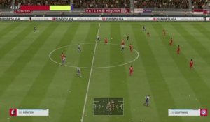 Bayern Munich - SC Fribourg sur FIFA 20 : résumé et buts (Bundesliga - 33e journée)