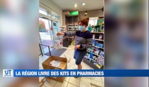 La région livre les pharmacies en kit de protection