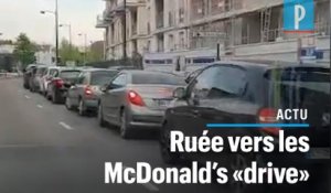 McDonald's : des files de voitures interminables pour la réouverture des «drive»