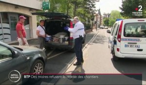 Île-de-France : des maires interdisent la reprise des chantiers