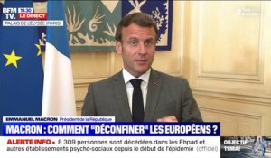 Emmanuel Macron sur l'économie: "Pendant plusieurs mois, il nous faudra être en résistance"