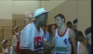 Images d'archives - Michael Jordan et la Dream Team à Monaco en 1992